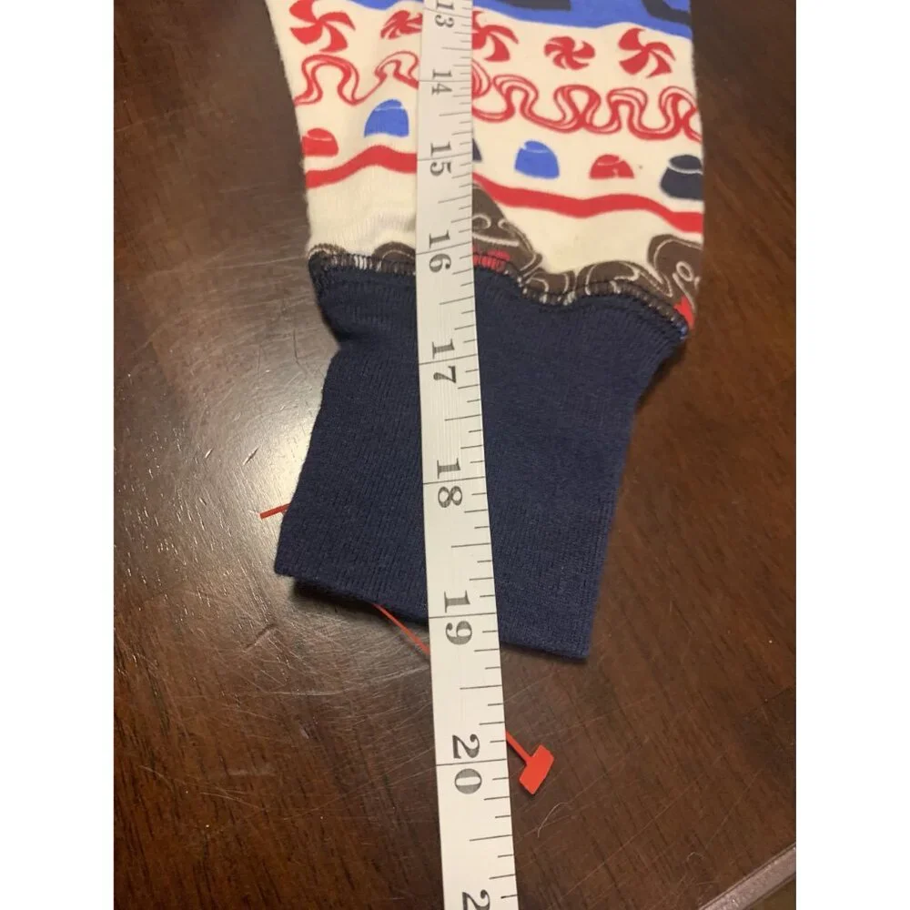 NWOT Lazy One Kids Cotton One Piece Sweet Cheeks Pajamas Unisex Size‎ XS